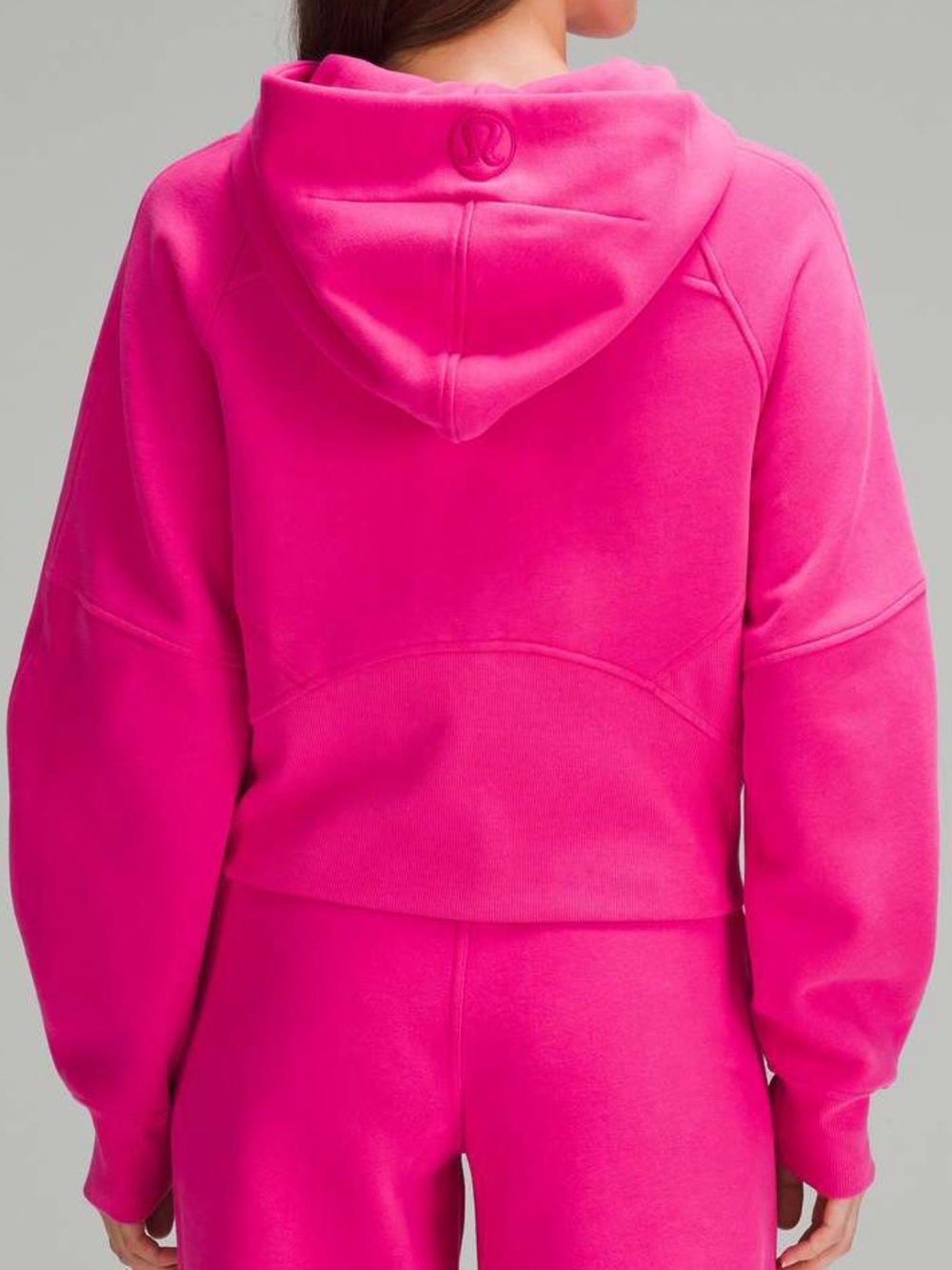 Lululemon M/L Oversized Half Zip Scuba Hoodie Sweatshirt - Picture 2 of 12